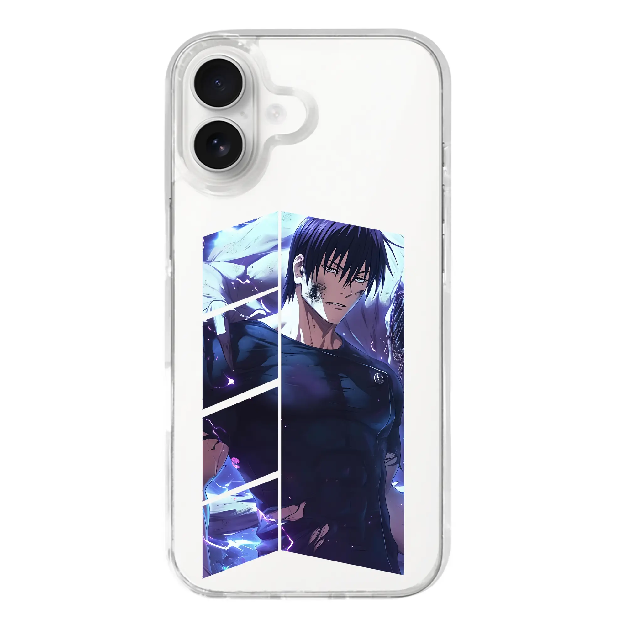 呪術廻戦 グッズ,伏黒 甚爾 - iPhone 17シリーズ 透明スマホケース – 薄型・耐衝撃・精密フィット保護カバー